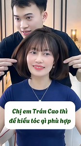 Chị em trán cao muốn trẻ tham khảo ngay mái tóc này | 1900 Hair Salon