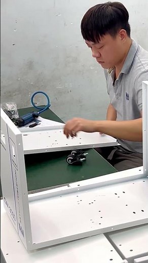 CNC Spindle Chiller CW-3000 Caster Installation