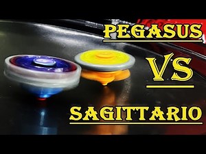 Cosmic Pegasus VS Flame Sagittario !! EPIC BEYBLADE BATTLE !!