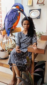 Biomimicry at its finest: Inspired by the sleek efficiency of the kingfisher's beak, the bullet train cuts through the air with precision and speed, merging nature's design brilliance with human innovation. #NatureInspiredTech #Biomimicry | Green Yatra