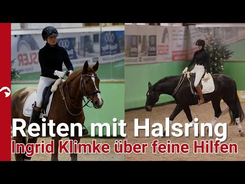 Unterschätzter Hilfszügel: Halsring reiten mit Ingrid Klimke