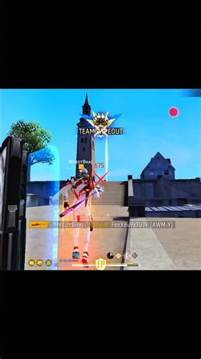AWM X AFFECT BHAI ☠️🤯 #Affect_Gamer #shorts #freefire