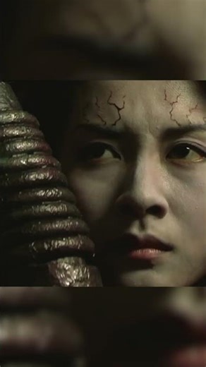 Stabbed in the chest | Meatball Machine #movie #film #horror