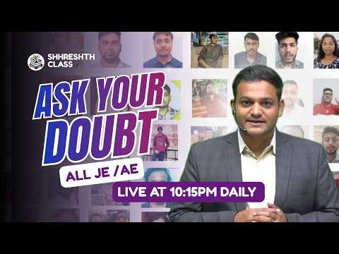 AE/JE: Your Questions Answered with Strategy LIVE! #rrbje #sscje