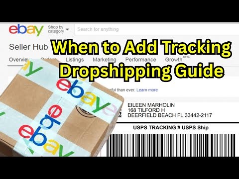 When and How to Add Tracking ID in Dropshipping | Complete Beginner Ebay Guide