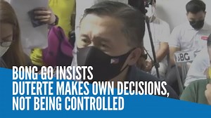14K views · 413 reactions | Presidential aspirant Senator Bong Go says again on Tuesday, November 16, 2021, that nobody controls President Rodrigo Duterte. He also says Duterte makes decisions on his own. Video by RADYO INQUIRER ON-LINE/kga | INQUIRER.net | Facebook