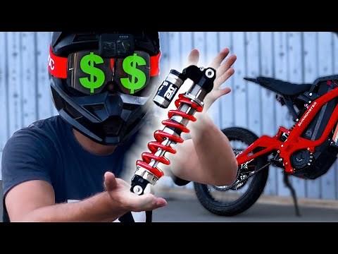 Testing the MOST EXPENSIVE Sur Ron Suspension Rear Shock // EXT Arma E-MX Test and Review
