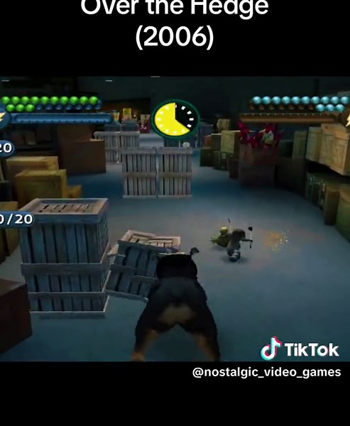 Playstation 2 Nostalgia: Over The Hedge PS2 Game