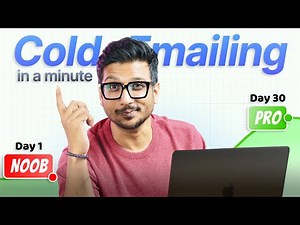Just Spend a Minute to Learn Cold Emailing!