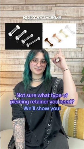 Different Types of Piercing Retainers