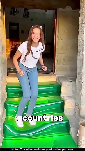 This ladder is made of rubber