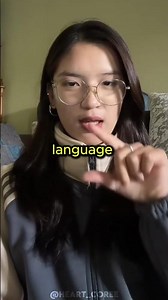 He learned the sign language trend for his girlfriend🥹 #shorts