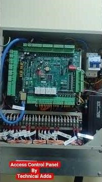 #Hikivision Access Control Panel.