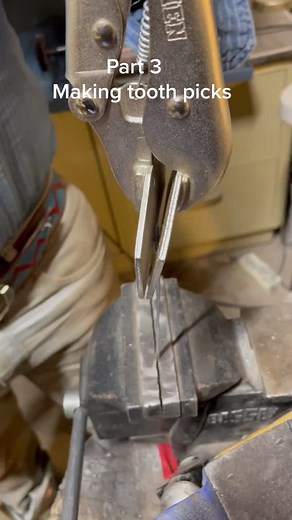 #makingtoothpicks #toothpicks #punchytoothpicks #makesome@tristanmanyhorses