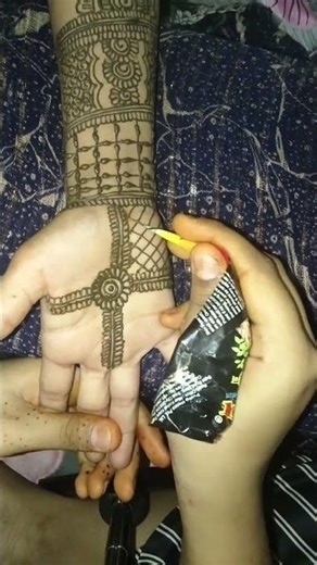 easy pattern front hand mehandi designs 😍😘#mehandi #henna #design