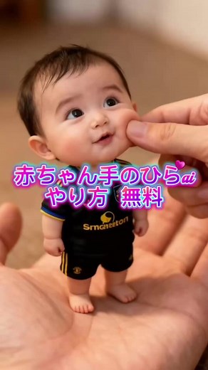 赤ちゃん手のひらaiやり方 赤ちゃんにするAI写真加工 やり方を紹介 赤ちやん踊る動画Ai作り方 捕獲されたAIの画像を作るやり方を紹介 capcut ai加工カップル赤ちゃん 赤ちやんエフェクトやり方無料tiktok工事 ai growing up filter tり方 #かわいい頬をつまむトレンド #赤ちゃん手のひらaiやり方 #CapCut #capcutpioneer #fyp
