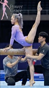 ✨두 코치 보조 속 완벽한 레그홀드 기술! 집중·균형의 정점 | PowerGrace IA