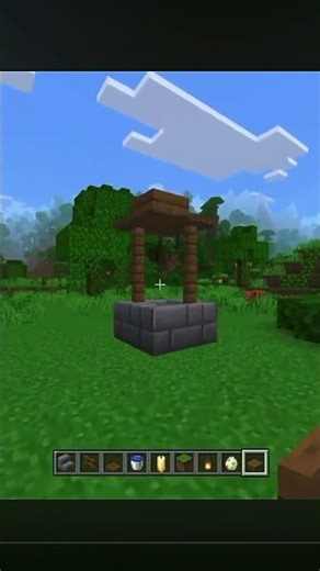 How you can make a well in Minecraft 😎 #minecraft #shorts ￼
