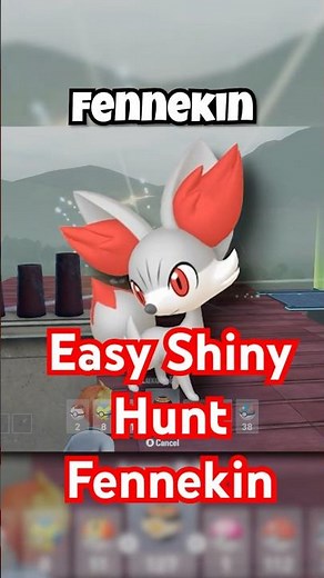 BEST WAY to Shiny Hunt Fennekin / Delphox in Pokémon Legends ZA