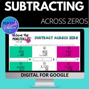 Subtracting Across Zeros
