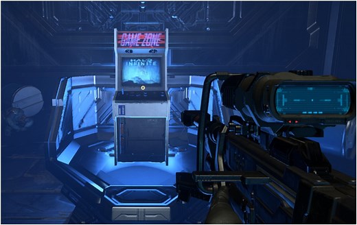 How to find the Arcade Machine Easter egg in Halo Infinite’s campaign mode