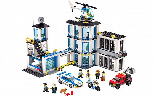 乐高 LEGO 60141 城市系列 警察总局 2017速拼评测