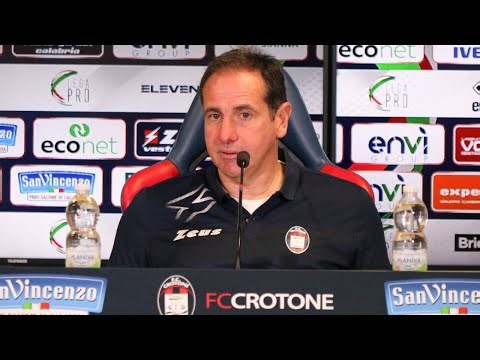 La conferenza stampa di mister Zauli