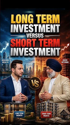 Short Term VS Long Term Investment | Real Estate 2026 #realestate #gurgaon #noida