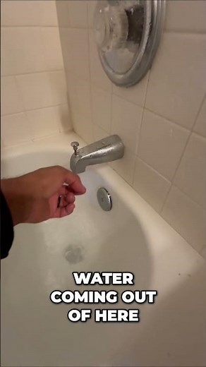 Fix Your Leaky Shower Diverter NOW! #shorts