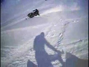 Crazy Snowmobiling stunts