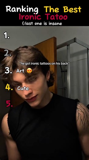 5 best ironic tattoos #shortsfeed #viralvideo #tatoos