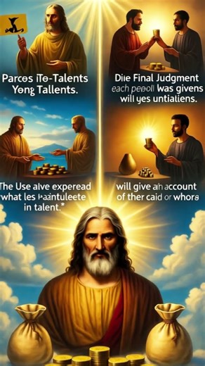 The Parable of the Talents — What Will God Say About You? #shorts #parableofthetalents #bible
