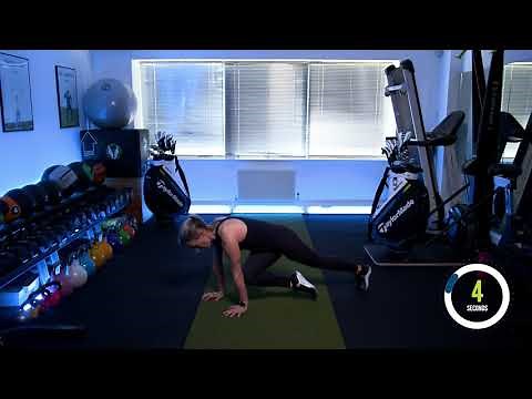 Golf HIIT Workout | Golf Fitness with Kate Davey