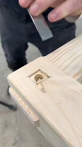 1.7M views · 11K reactions | Square peg through a bridle joint #woodworking | The Dusty Lumber Co. | Facebook