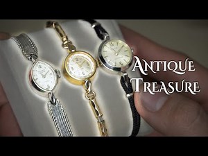 Antique Treasure Finds | Wind Watches & Tiny Automatic! | Bulova | Gruen Precision | Elgin Starlite