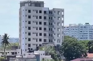 KDF have demolished Mombasa’s 11-storey building in less than 1 minute | Amos Kipz Cheruiyot