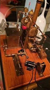 1960s Mighty Midget Motor rant steam engine plant