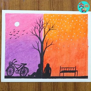 26 reactions | Easy Oil Pastel Art for Beginners (Step by Step on Paper) Part 6 | Art School | Facebook