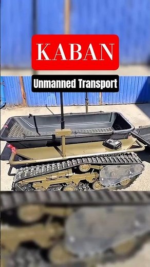 Kaban Unmanned Platform: New Evacuation & Transport Vehicle from Primorye