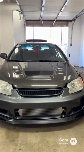 turbo civic build! #ai #automobile #funny #honda #civic #turbo