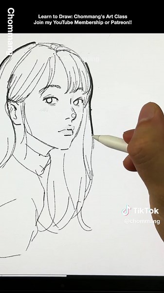 It is always beautiful to look back. . . . #drawing #sketch #art #illustrations #facedrawing #ipaddrawing #characterdesign #doodle #chommang #그림 #드로잉 #스케치 #일러스트 #조맹 #아이패드그림 #얼굴드로잉 #인물드로잉