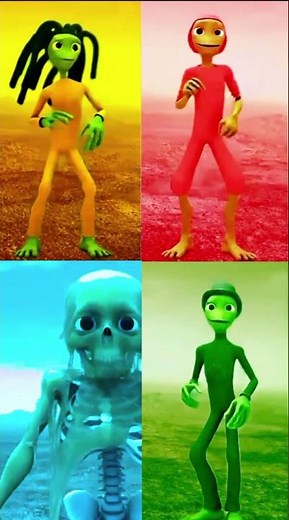 Alien dance vs Funny alien vs Dame tu cosita vs Funny alien dance song.