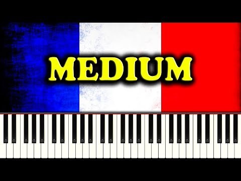 LA MARSEILLAISE (French National Anthem) - Piano Tutorial