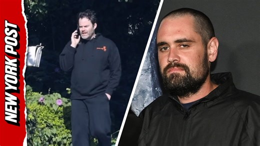 Bill Hader anxiously paces, makes tense phone call after news of argument with Nick Reiner