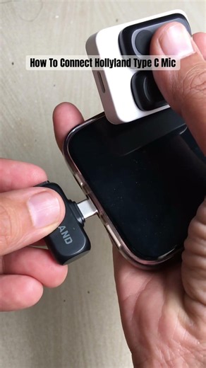 How To Connect Hollyland Mic To iPhone