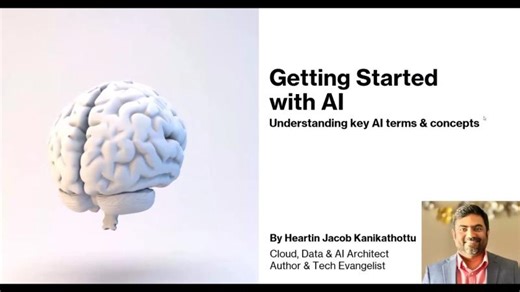 Getting Started with AI | Heartin Jacob Kanikathottu