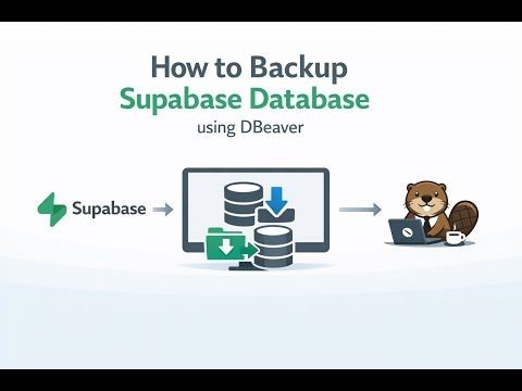 Backup Supabase Database with DBeaver and PostgreSQL | The Simple Entrepreneur posted on the topic | LinkedIn