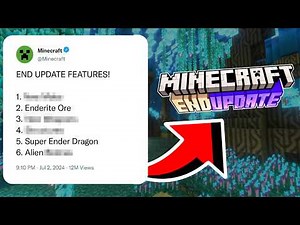 6 UPDATES in Minecraft END!