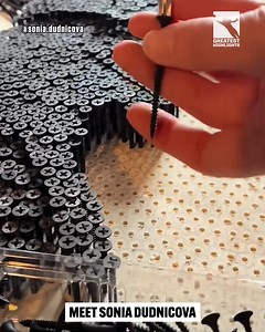 42K views · 106 reactions | Sonia Dudnicova is the best paint and screw artist in the world!  | GreatestHighlights | Facebook