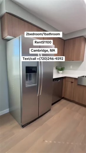 Move In Today! Now Leasing! Beautiful 2Bedroom/1bathroom Apartment Stove and refrigerator included, Gas heat and trash is included in rents, pets allowed..Call us now to schedule your personal tour. Your new home awaits! Address📍:Cambridge, MA Price:$1100 monthly Text/Call: 1 (720) 246-4592 #fyp #apartmenttour #massachusetts #cambridge